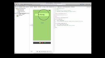 Mi "Hola Mundo" en Xcode 5