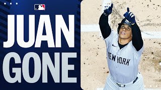 Get up, get outta here and JUAN! Yankees slugger does some DAMAGE in Milwaukee with ANOTHER homer!