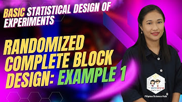 Randomized Complete Block Design of Experiments - Example 1