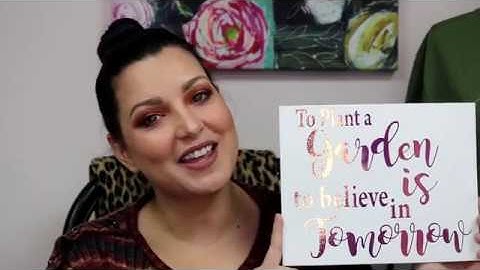 How to Decorate a Dollar Tree Canvas with HTV