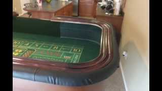 DIY Craps Table FINISHED Video11 My DIY Craps Table build. More info soon.