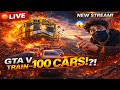 🔴 LIVE – GTA 5  🚂 TRAIN vs 100 SUPERCARS 💥 GTA 5 INSANE CRASH🔥😱🔥#gta5 #gtav #gaming #gtavlive #live