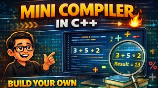 Mini Compiler in C++ 🔥 | Build Your Own Simple Compiler Step by Step