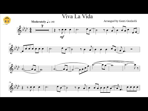 Viva La Vida (Flute Solo with Piano Accompaniment) - Coldplay