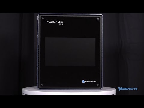 NewTek TriCaster Mini Advanced Bundles Videoguys Product Spotlight