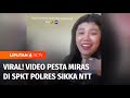 Viral pesta minum minuman alkohol di spkt polres sikka ntt  liputan 6