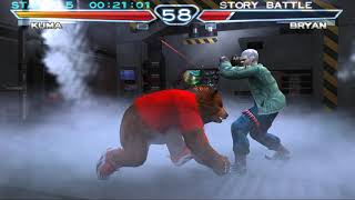 Tekken 4 - Kuma Playthrough [4K:60FPS]