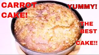 How to make carrot cake with cinnamon & nuts