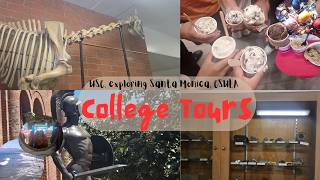 College tour vlog Usc CSULA