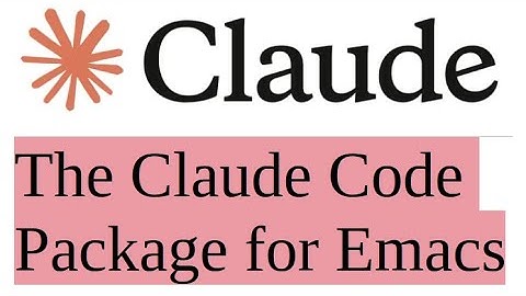 The Emacs Claude Code Package #coding #ai #programming #project