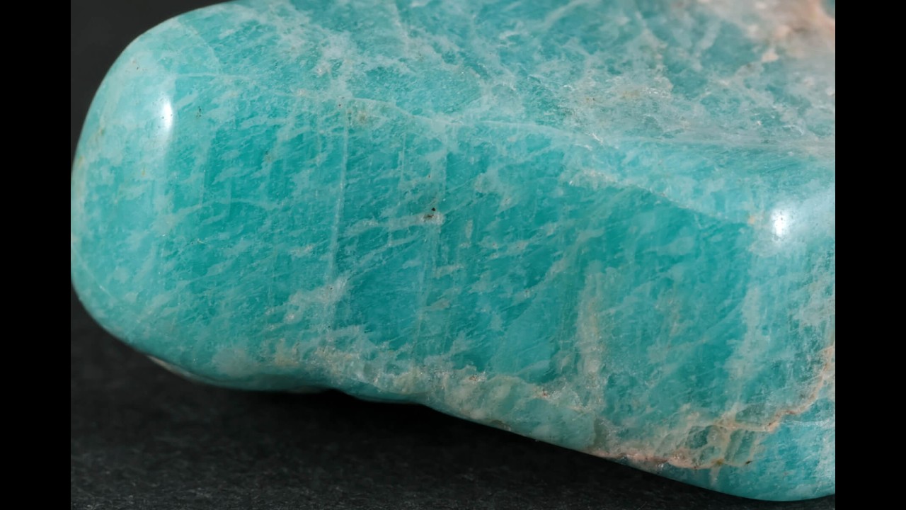 ブラジル産 アマゾナイト タンブル 22.3g / Amazonite - YouTube