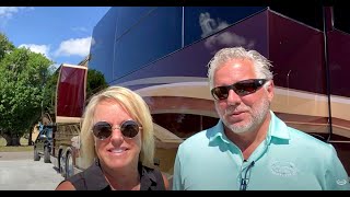 Classic Cars and Luxury RVs at RiverLandings. Randy, Dawn and a Marathon Coach Ep.96