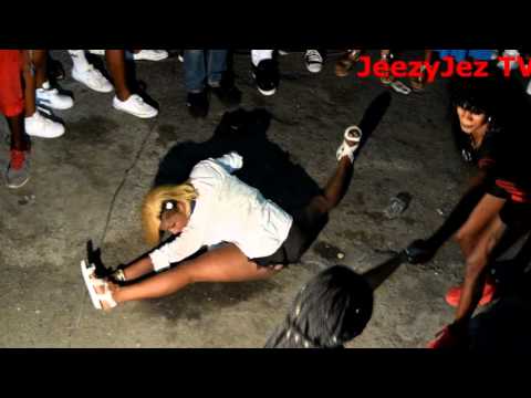 STREET DANCE IN KINGSTON JAMAICA PT.1 |SWAG TEAM GIRLS
