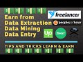 First job on Fiverr Data mining {{Data Extraction}} {{Data Entry}}