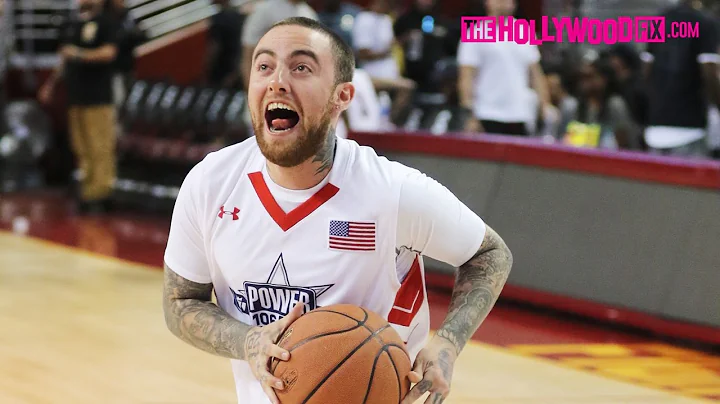 Mac Miller Gets His Ankles Broken By Bone Collector At The Power 106 Basketball Game 9.11.16