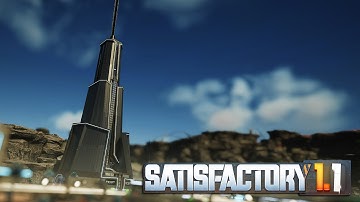 EPIC Space Elevator Tower  Build | Satisfactory 1.1 (Ep9)