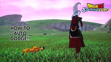 How To Escape Combos In Sparking Zero using AUTO DODGE!!