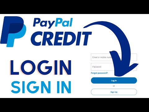 How to Login PayPal Credit? PayPal Credit for Finance on Purchases | Manage PayPal Credit Account