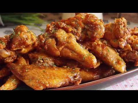 SECRET REVEALED! AIR-FRIED Crispy Chicken Wings Buffalo Wings - Easy Recipe