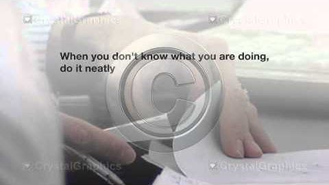 Video Clips for PowerPoint by CrystalGraphics - Work Habits