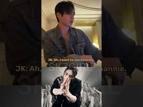 Jungkook reaction to skz RUN IT MV 