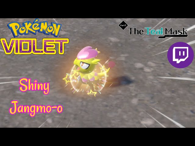 Pokemon Scarlet and Violet Teal Mask: Where to find Jangmo-o