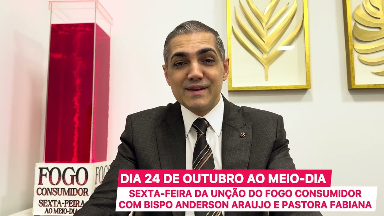 ORAÇÃO DA FÉ COM BISPO ANDERSON ARAUJO 