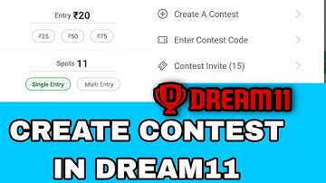 HOW TO CREATE PRIVATE CONTEST IN DREAM 11 PLAY PRIVATE CONTEST WIN MORE dream11 team of malayalam