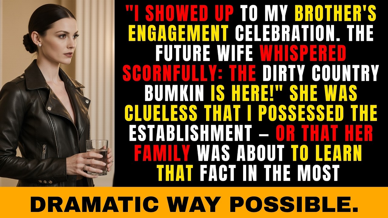 They Laughed Me At My Brother’s Engagement—Until I Announced I'm The CEO Of Their Company And...