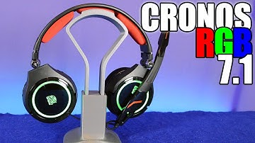 Thermaltake eSports Cronos RGB 7.1 Gaming Headset Review - With Mic Test
