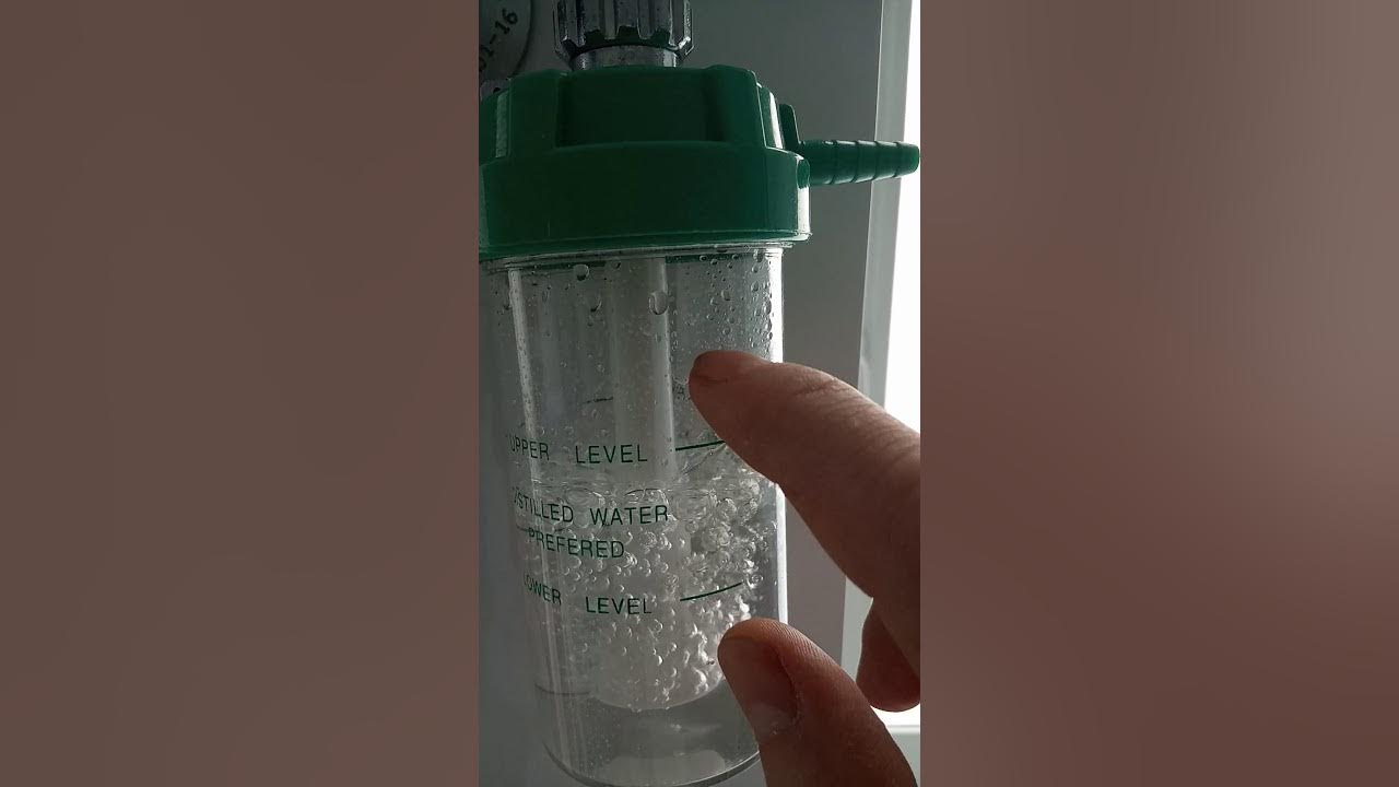 Увлажнитель кислорода для ИВЛ, кислородных концентраторов, палат ...