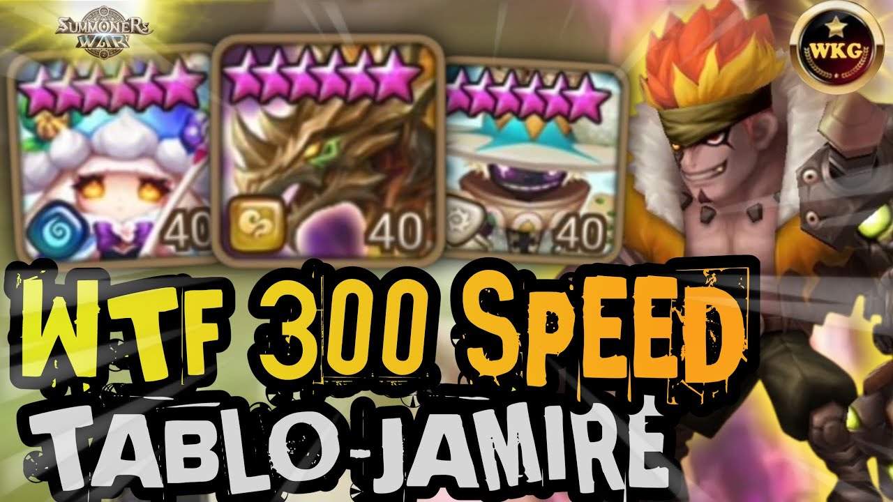 NEW COMBO! TABLO TEAM with KASHMIR ON SPEED BUILD IN RTA SUMMONERS WAR ...