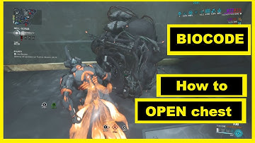 Warframe 1999 Biocode techrot cache tutorial