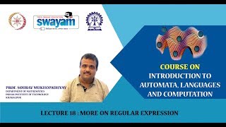 Lecture 18: More on regular expression