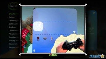 Little Big Planet 2 Walkthrough - Tutorial - Decorations