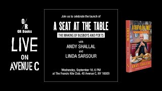 Andy Shallal and Linda Sarsour for Live on Ave C: A SEAT AT THE TABLE