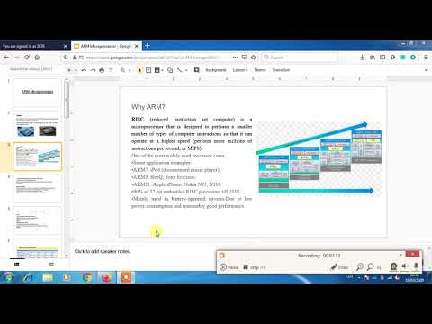 Видео: LTEEE, ARM Microprocessor-Lecture