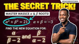 Don't Panic! Mastering α and β Roots | Quadratic Equation | Elective Maths 