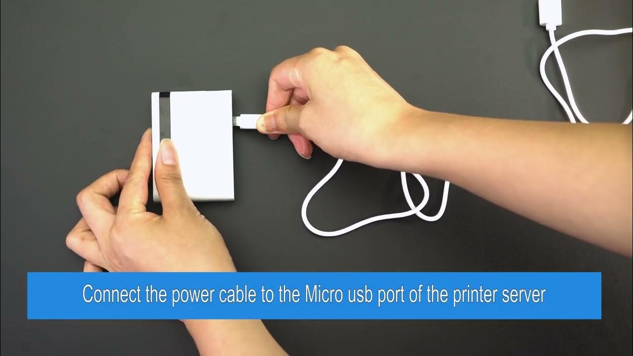Wavlink wireless printer server wlnu516u1 setup guide YouTube