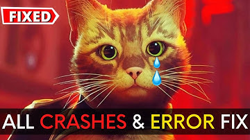 How to fix Stray PC Crashes | Startup Crash Fix | Stuck On Loading Screen Fix | DirectX Error Fixed