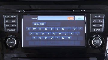 2015 Nissan Rogue - Navigation Functions Disabled While Driving (if so equipped)
