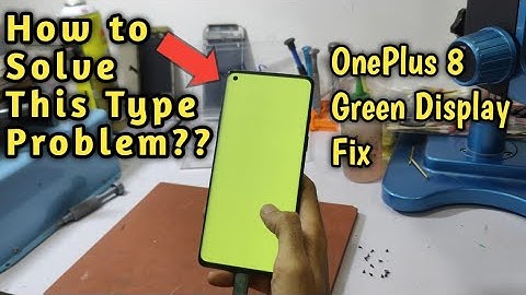 OnePlus 8, 8pro Green Display Solution. No flex change 💯 safe..
