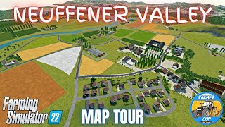 neuffener valley - map tour - farming simulator 22