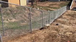 How To Build a Fence on Uneven Ground