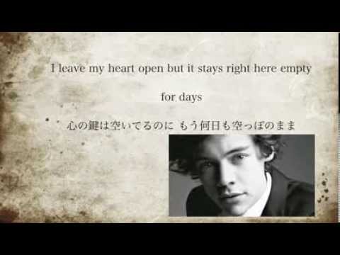 One Direction Story Of My Life Lyrics 和訳 Youtube