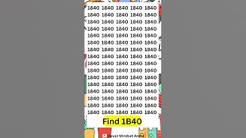 🔍 Find the Odd Number! Can You Spot It? 🧠 #OddNumberChallenge #BrainTeaser #shorts #games #eyesight