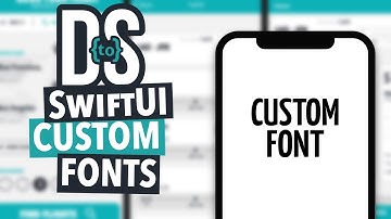 SwiftUI Tutorial: Custom Fonts