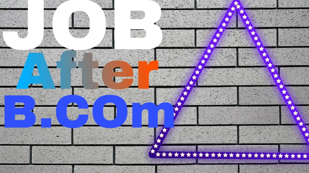 JOB AFTER B. COM COMMERCE