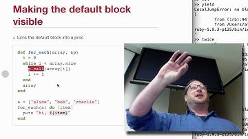 Code Blocks in Ruby
