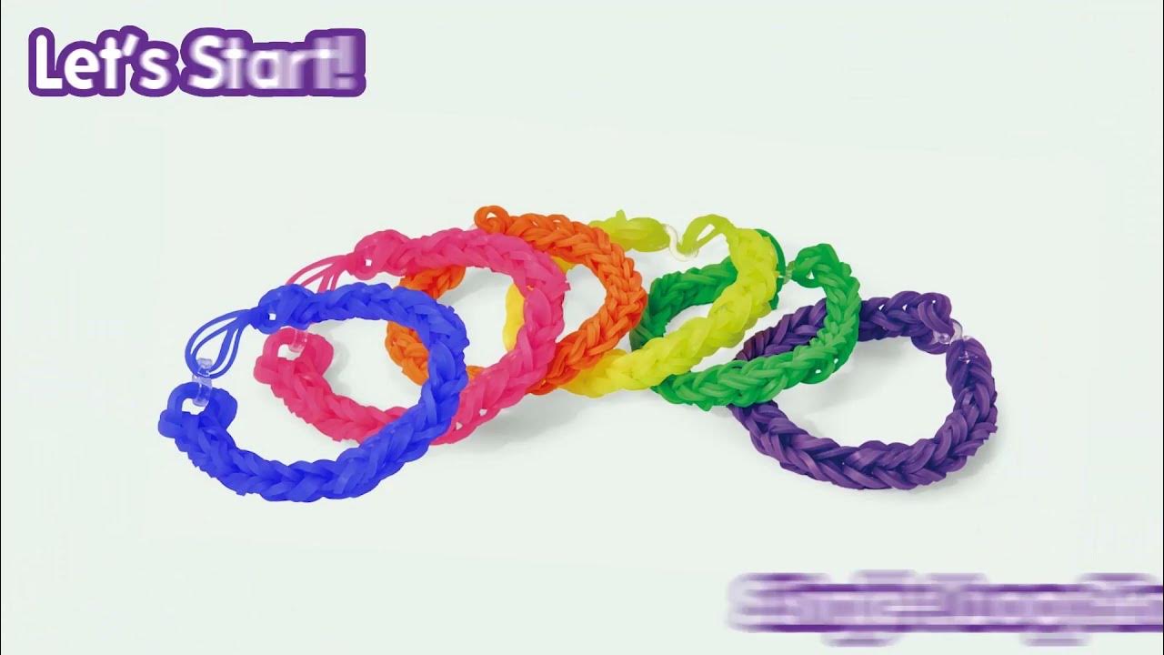 Create colourful rubber band bracelets with the Cra-Z-Art Ultimate Rubber  Band Cra-Z Loom! Which style will you try first ➰ Single…